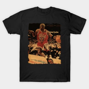 Michael Jordan #4 //(Design On tshirt for to all) T-Shirt